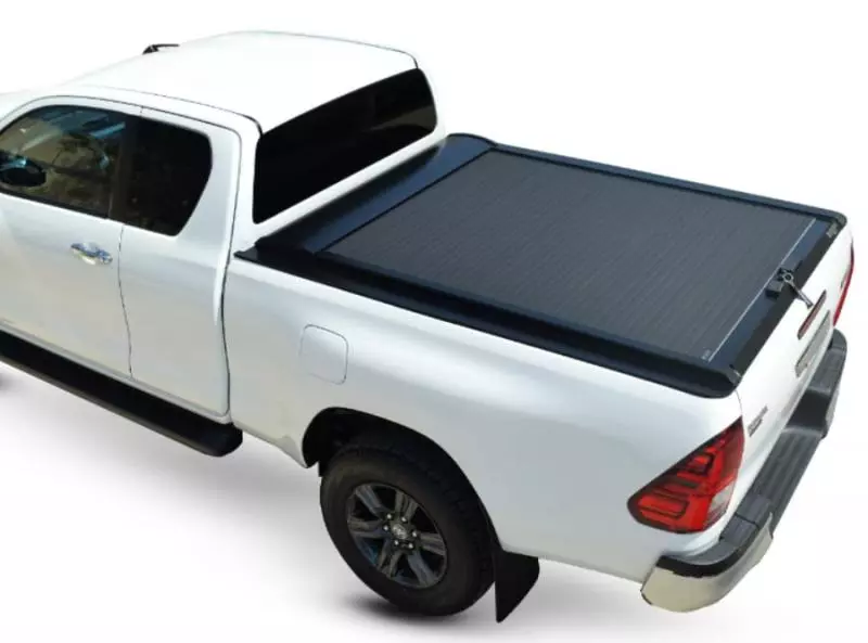 Ролет для Toyota Hilux (Revo) 2016+ (Space/extra cab) матовий чорний